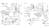 Diagram for Nissan 240SX Antenna Cable - 28360-04E00