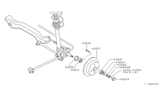 Diagram for 1987 Nissan Maxima Wheel Bearing Dust Cap - 40234-01E01