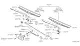 Diagram for 1985 Nissan Maxima Wiper Blade - 28890-13E19