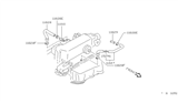 Diagram for 1985 Nissan Maxima PCV Hose - 11828-D6100