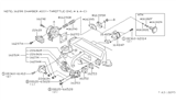 Diagram for Nissan Maxima Throttle Body - 16118-16E00