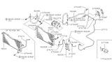 Diagram for 1986 Nissan Maxima A/C Condenser - 92100-16E15