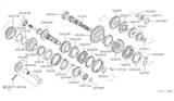 Diagram for 1986 Nissan Maxima Synchronizer Ring - 32604-03E01