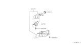 Diagram for 1987 Nissan Stanza Steering Column Cover - 48474-38E00