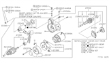 Diagram for 1989 Nissan Maxima Starter Drive - 23312-43L09