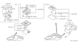 Diagram for Nissan Maxima Interior Light Bulb - 26430-28E01