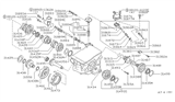 Diagram for Nissan Maxima Pinion Bearing - 31492-21X00