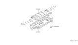 Diagram for 1989 Nissan Maxima Catalytic Converter - 20802-42E25