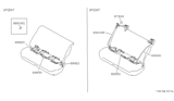 Diagram for 1986 Nissan Maxima Seat Belt - 88850-10E00