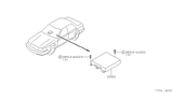 Diagram for 1987 Nissan Maxima Engine Control Module - 23710-16E65