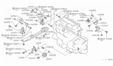 Diagram for 1988 Nissan Maxima Motor And Transmission Mount - 11338-16E07