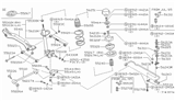 Diagram for 1985 Nissan Maxima Control Arm - 55024-01E00