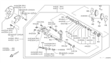 Diagram for Nissan 200SX Brake Caliper Repair Kit - 44120-N9527