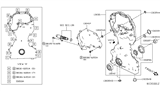 Diagram for 2009 Nissan Altima Oil Pump Rotor Set - 15020-JA00B