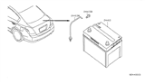 Diagram for 2009 Nissan Altima Car Batteries - 24410-JA80A