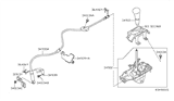 Diagram for 2010 Nissan Altima Shift Cable - 34935-JA80A