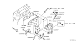 Diagram for 2010 Nissan Altima Catalytic Converter - 14002-JA91E