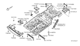 Diagram for 2013 Nissan Altima Grille - 75890-ZX00A