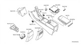 Diagram for Nissan Altima Shift Indicator - 96941-ZX01A