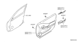 Diagram for Nissan Altima Armrest - 80961-JA00B