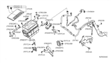 Diagram for Nissan Altima Battery Cable - 297A0-JA70A