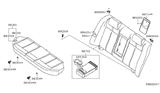 Diagram for 2008 Nissan Altima Seat Cover - 88320-JA01B