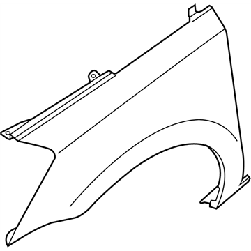 Nissan 63112-ZM730 Fender-Front,RH