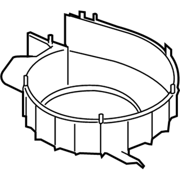 Nissan 27236-EH100 Case-Blower