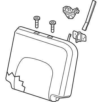 Nissan 88650-9BG6C Back-Rear Seat LH