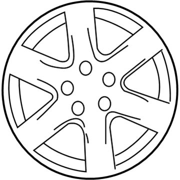 Nissan 40300-7Y000 Wheel Assy-Disc