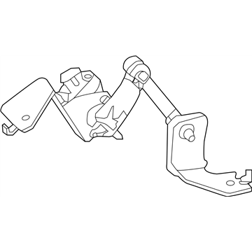 Nissan 53820-4BA0A Sensor Assy-Height,Rear