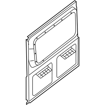 Nissan 77511-1PA0A Side Panel Assy-Inner,Front LH