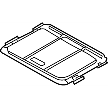 Nissan 91250-8J011 Shade Assy-Sunroof