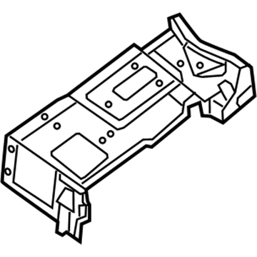 Nissan G9431-3SGMA Parcel Shelf-Side,LH