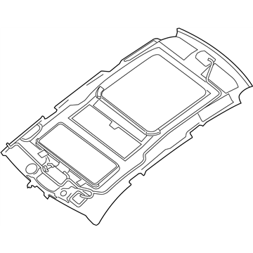 Nissan 73910-3KU2B Headlining Assy