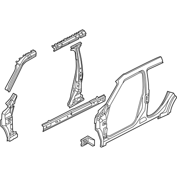 Nissan G6030-3YMMA Body Assy-Side,RH