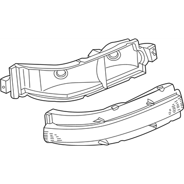 Nissan 26559-CD01A Body Assembly - Combination Lamp, LH