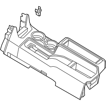 Nissan 96910-3LM0A Box Assy-Console,Front Floor