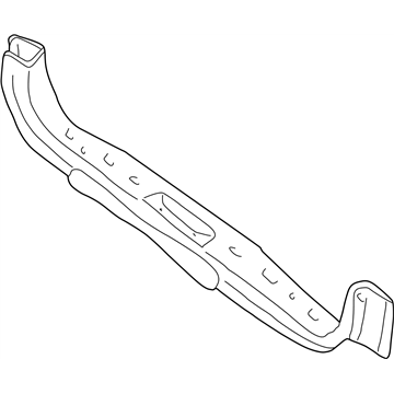 Nissan 75614-7B030 Member-Rear Cross,End Upper