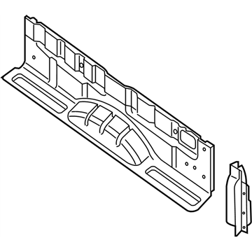 Nissan 93381-EZ25A Panel Assembly - Side Inner, LH