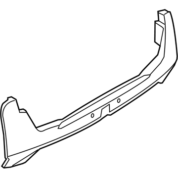 Nissan 85090-1EA0A Energy ABSORBER-Rear Bumper