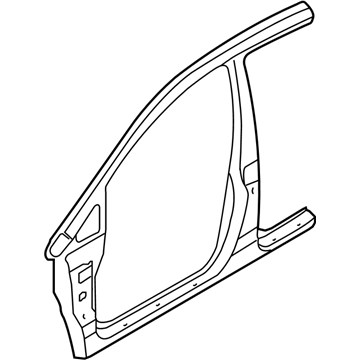 Nissan 76031-EL030 Body Assembly-Side, LH