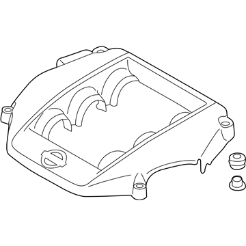 Nissan 14041-89S0A Ornament Assy-Engine Cover