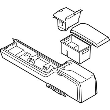 Nissan 96910-CB600 Console Box-Floor