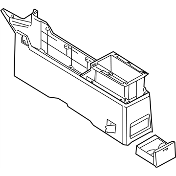 Nissan 96915-CA102 Console-Lower