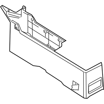 Nissan 96916-CC20B Console-Lower