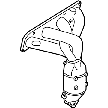 Nissan 140E2-9HS0A Exhaust Manifold With Catalytic Converter