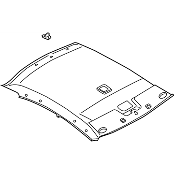 Nissan 73910-8J000 Headlining Assy