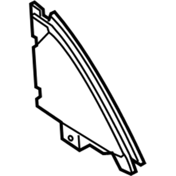 Nissan 82234-4BA0B Corner Piece - Rear Door, RH