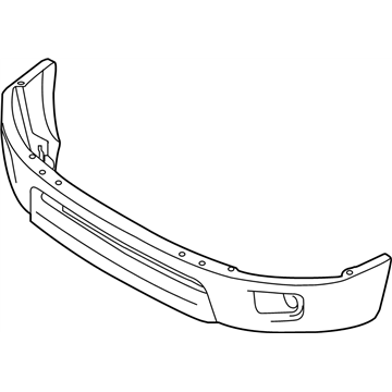 Nissan 62022-EZ75A Front Bumper Fascia Kit